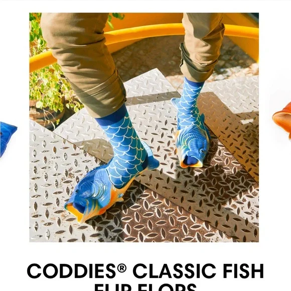 Novelty Fish Flops - Picture 6 of 6